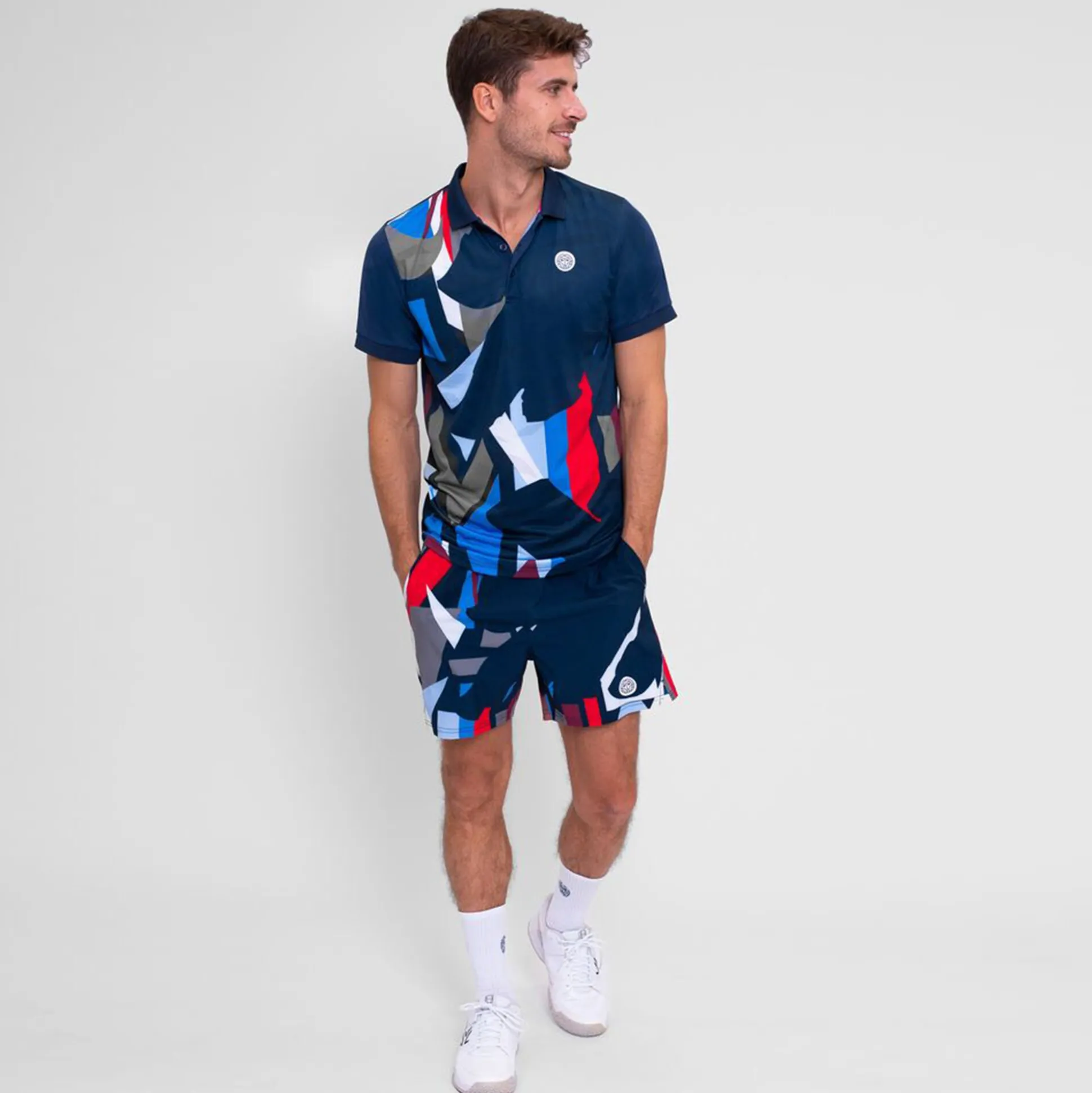 Hot New York 2024 Polo Men - Dark Blue, Multicoloured Shirts