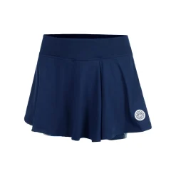 Flash Sale New York 2024 Printed Wavy Skirt Women - Dark Blue Skirts