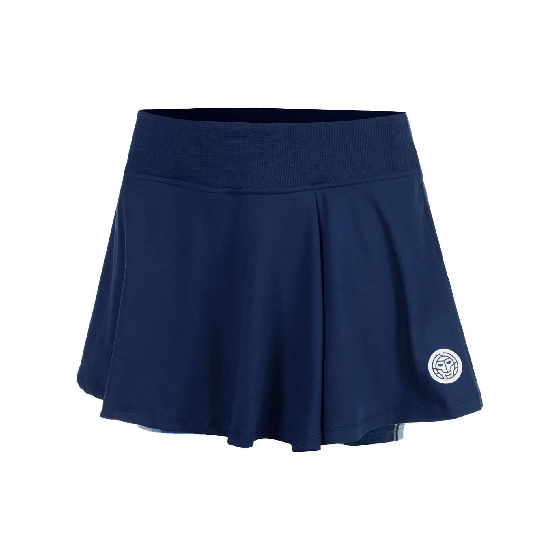 Flash Sale New York 2024 Printed Wavy Skirt Women - Dark Blue Skirts