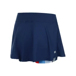 Flash Sale New York 2024 Printed Wavy Skirt Women - Dark Blue Skirts