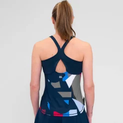 Cheap New York 2024 Tank Top Women - Dark Blue, Multicoloured Tops