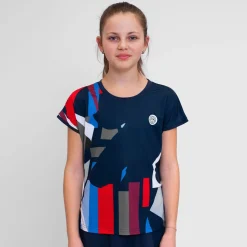 Clearance New York 2024 T-Shirt Girls - Dark Blue, Multicoloured Shirts