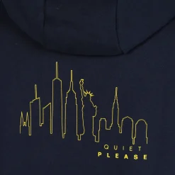 Best New York Skyline Hoody Men - Blue, Yellow Hoodies & Sweaters