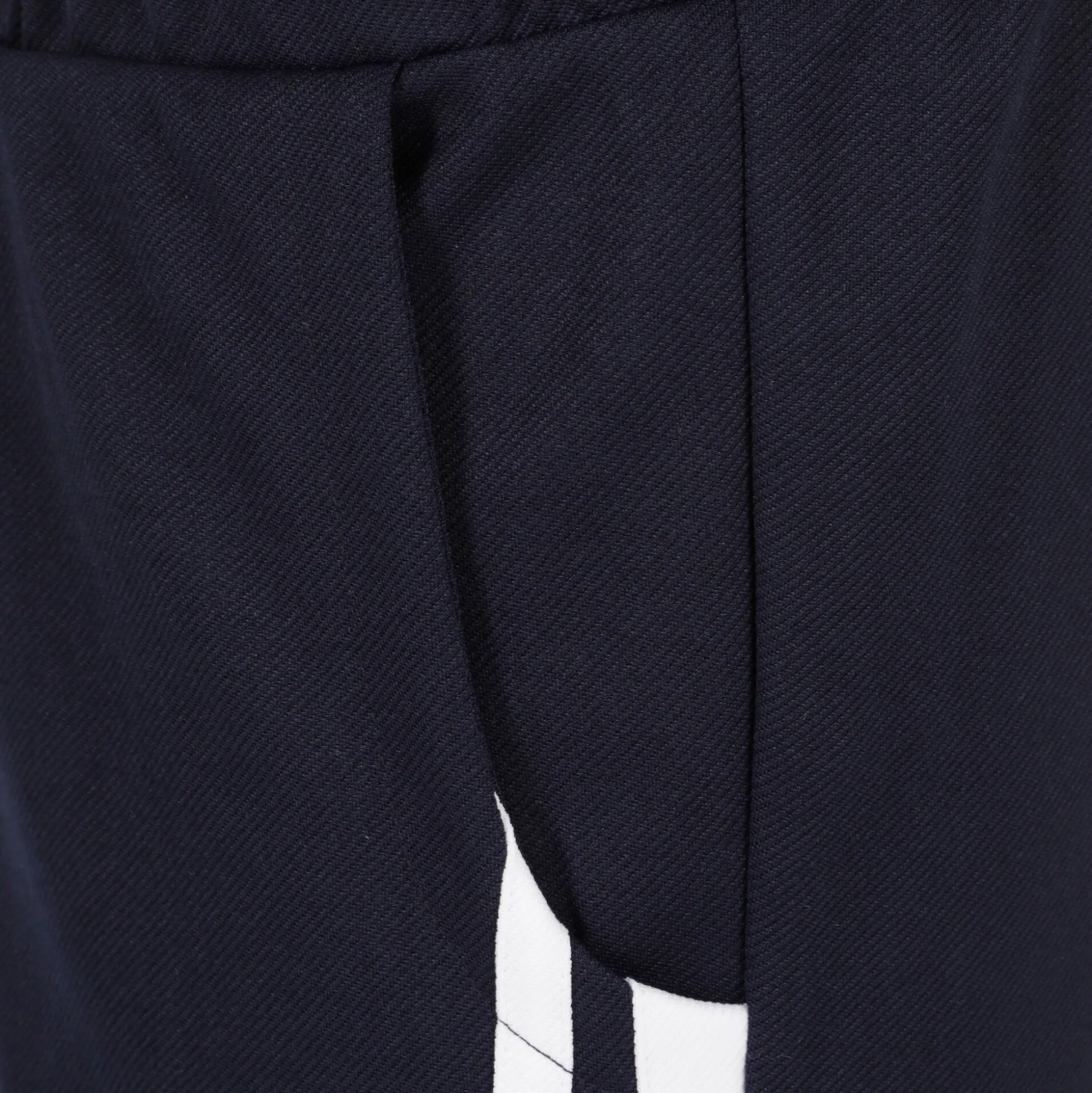 Discount New Young Line Shorts Men - Dark Blue, White Shorts