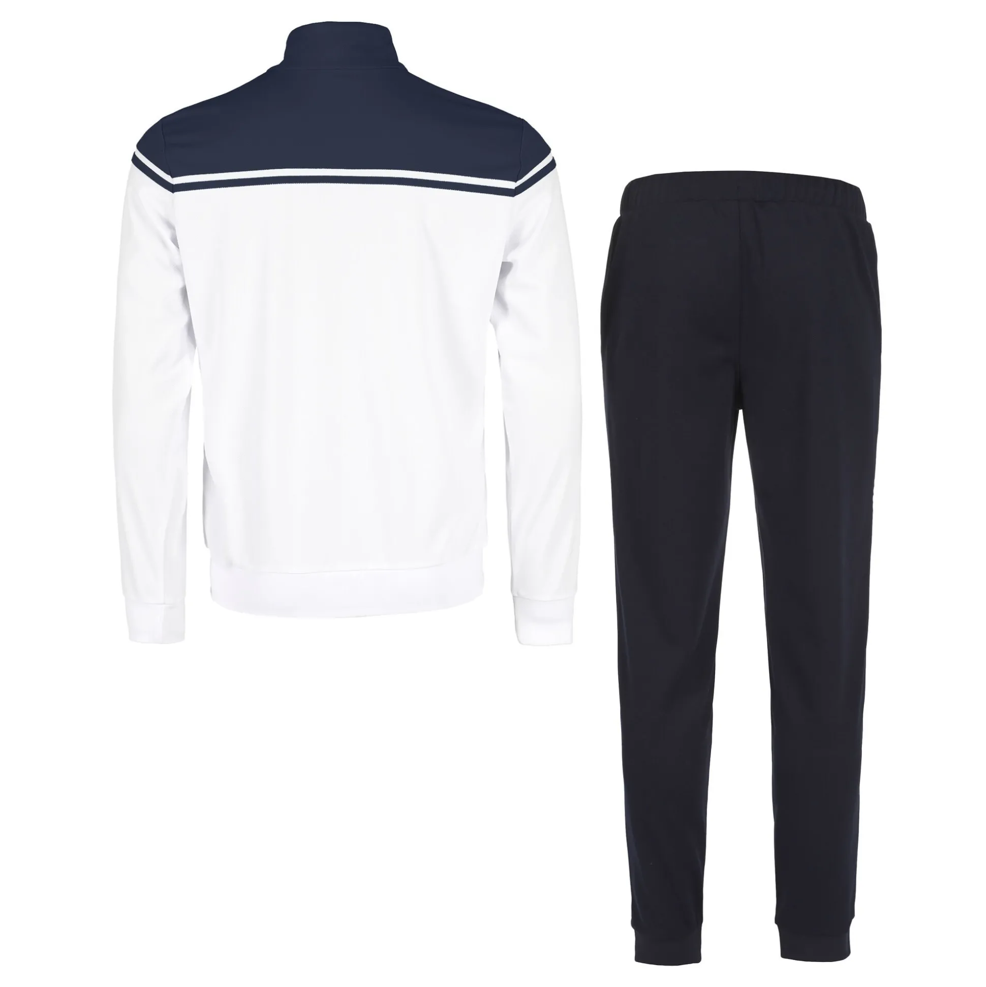 Best Sale New Young Line Tracksuit Men - Dark Blue, White Tracksuits