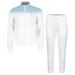 Best Sale New Young Line Tracksuit Men - White, Light Blue Tracksuits