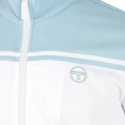 Best Sale New Young Line Tracksuit Men - White, Light Blue Tracksuits