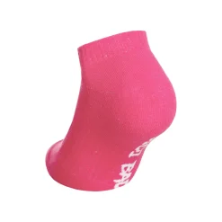 Hot No Party No Show Move Tennis Socks 3 Pack - Pink, White Socks