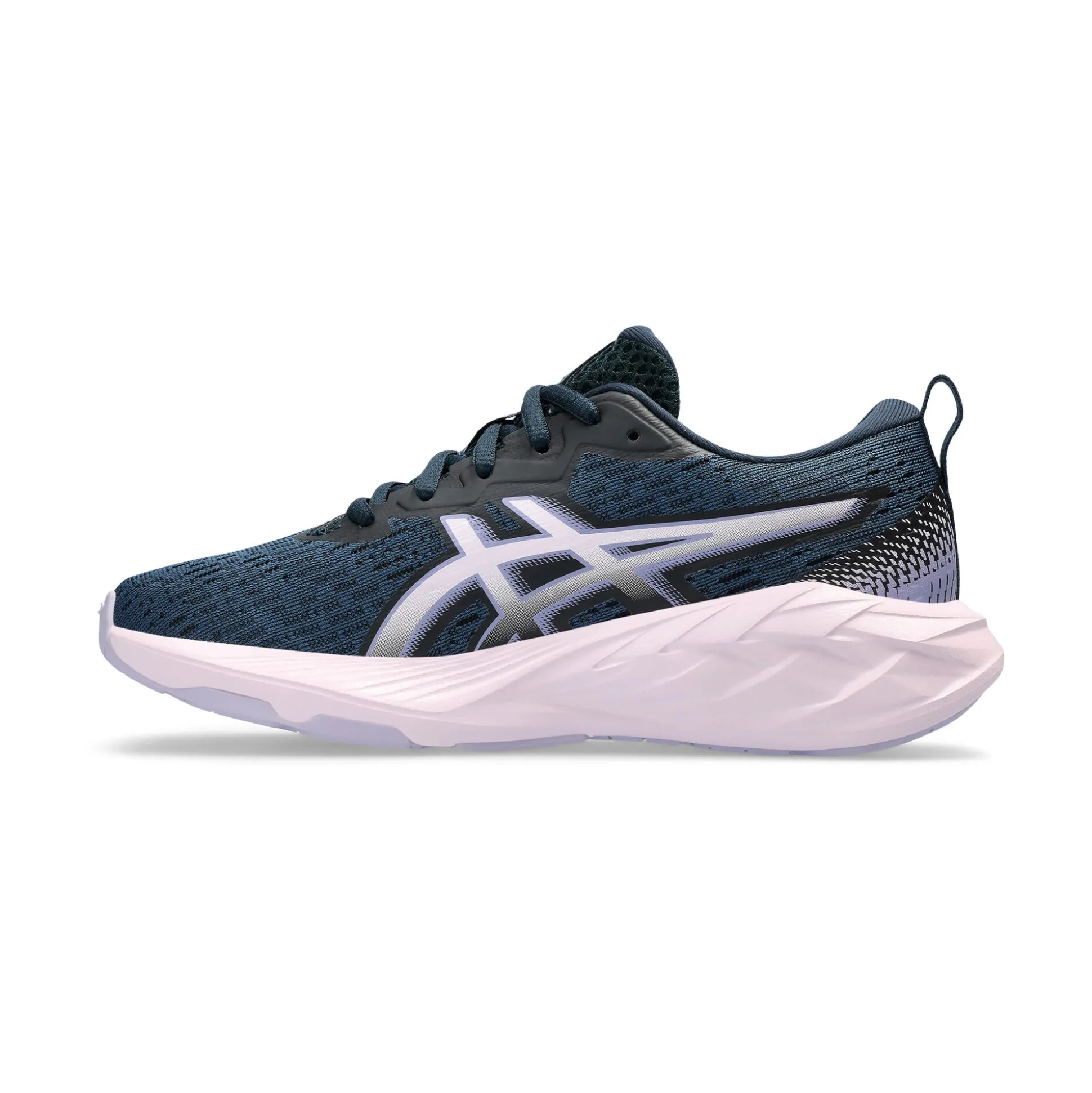 Best Sale Novablast 4 GS Neutral Running Shoe Kids - Dark Blue, Violet Running Shoes