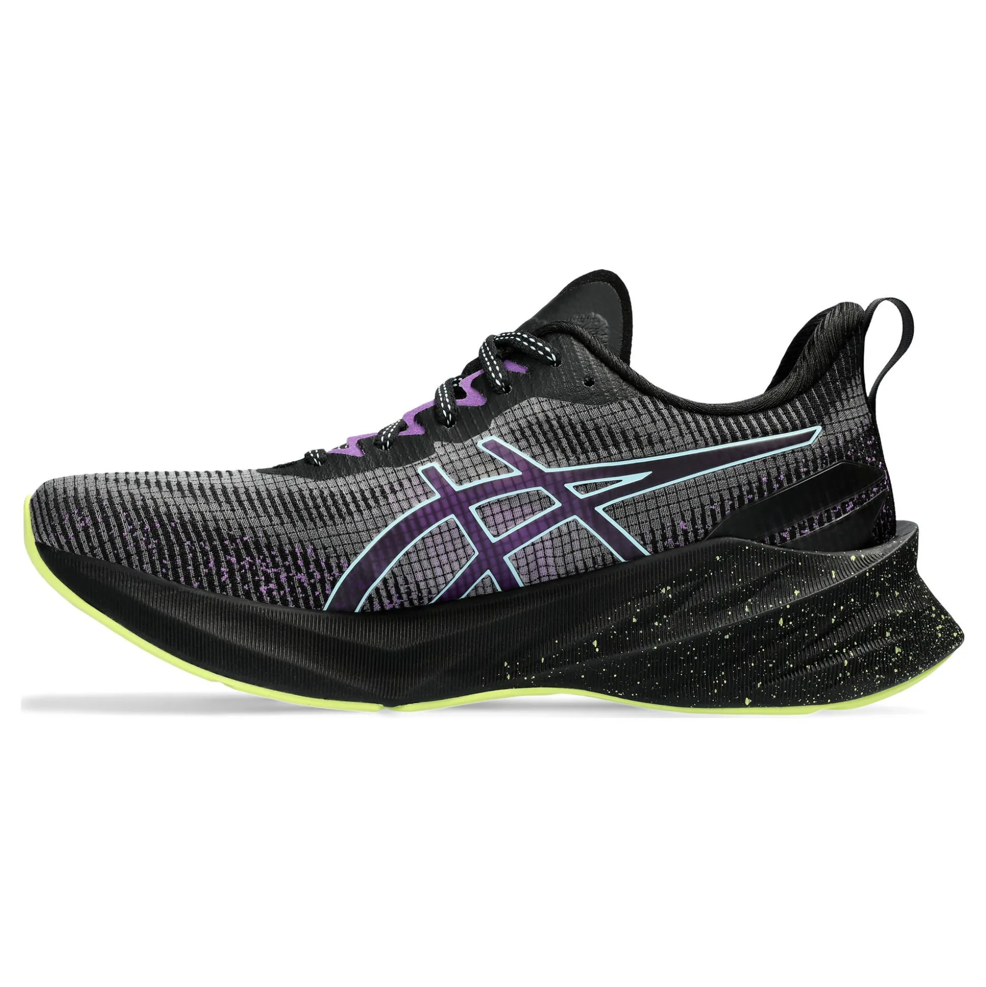 Store Novablast 3 LE Neutral Running Shoe Women - Black, Violet Running Shoes