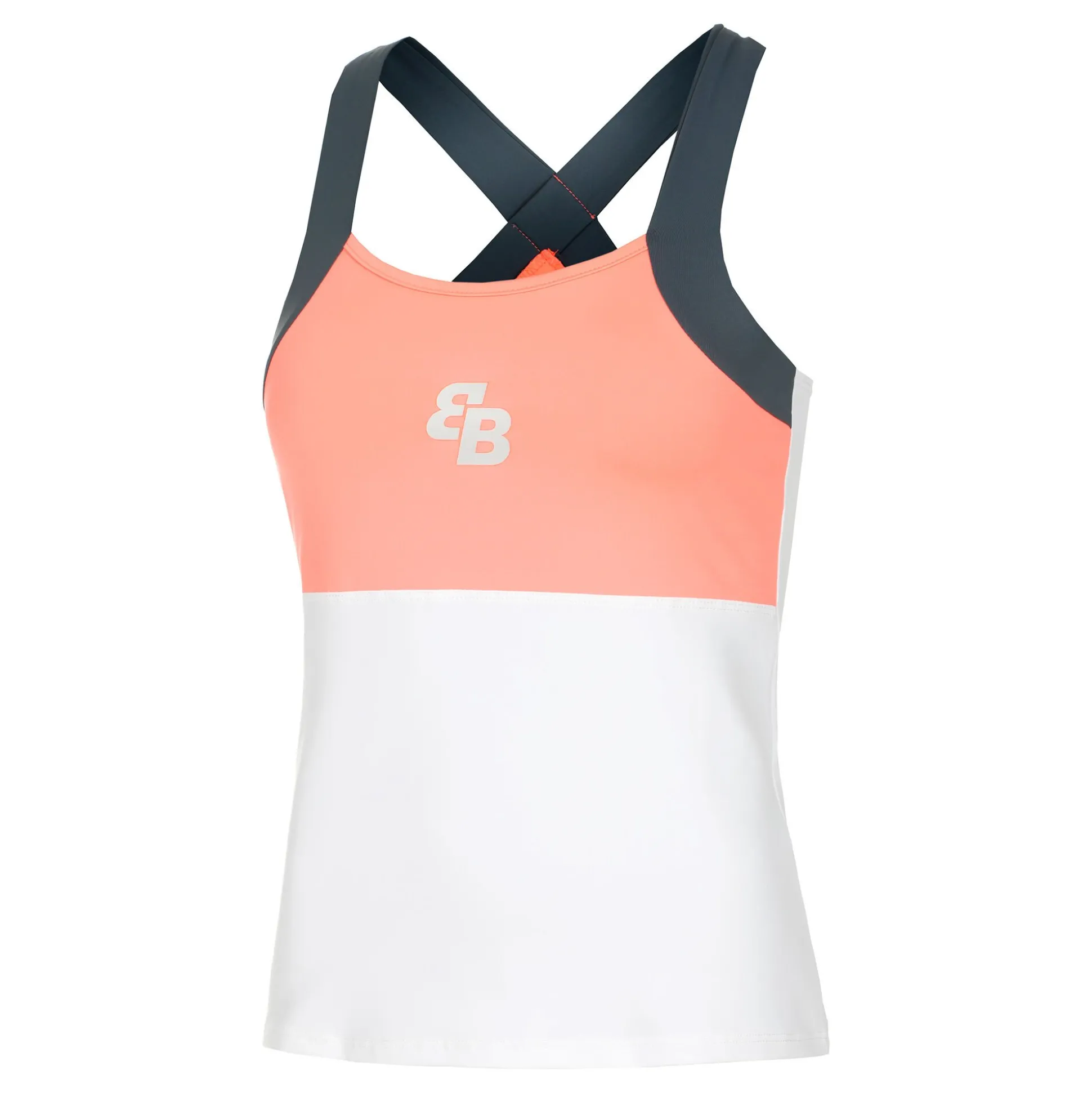 Outlet Nube Tank Top Women - White, Coral Tops