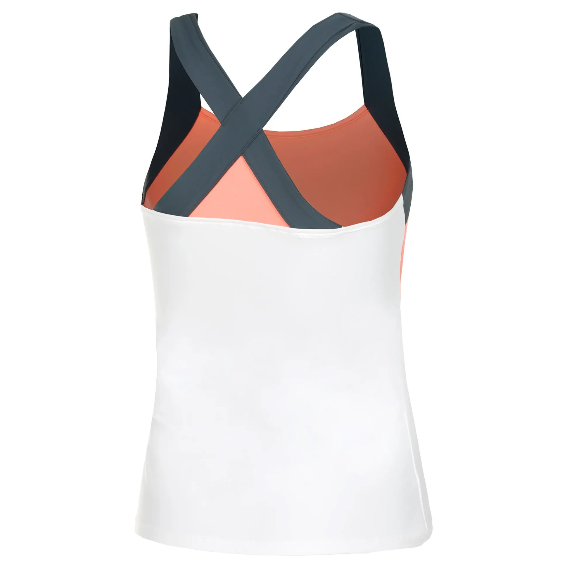 Outlet Nube Tank Top Women - White, Coral Tops