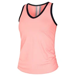 Online Olympian V-Neck Tank Top Women - Apricot, Black Tops