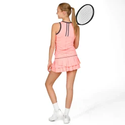 Online Olympian V-Neck Tank Top Women - Apricot, Black Tops