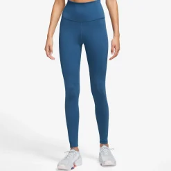 Clearance One Dri-Fit High-Rise Tight Women - Dark Blue Pants