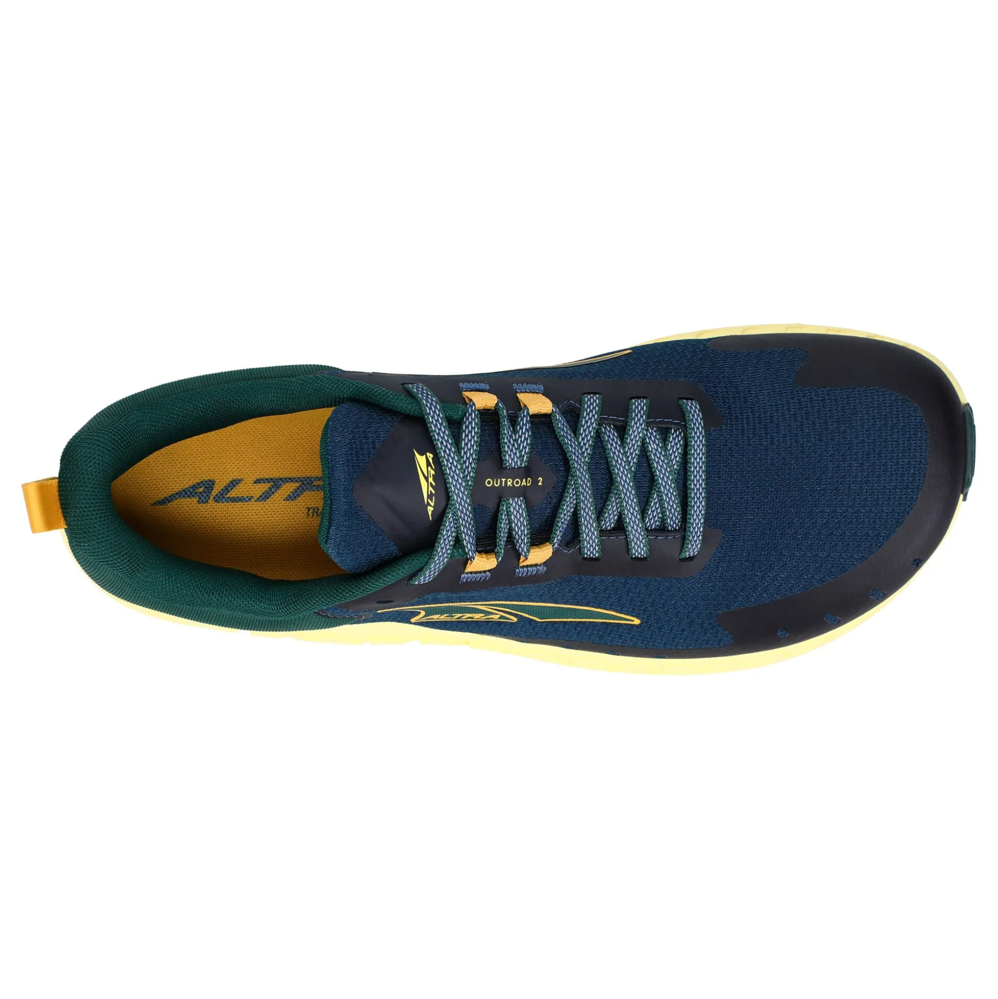 New Outroad 2 Trail Running Shoe Men - Blue, Yellow Running Shoes