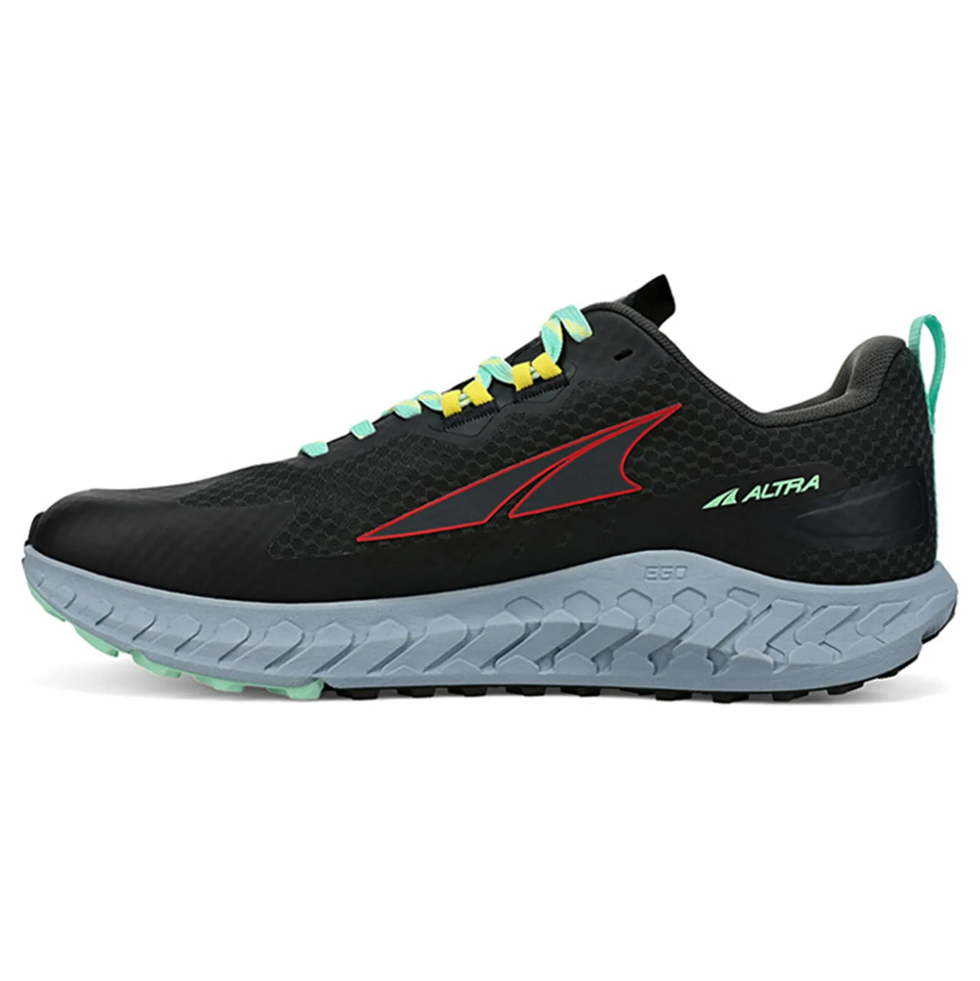 Shop Outroad Trail Running Shoe Men - Grey, Blue Running Shoes