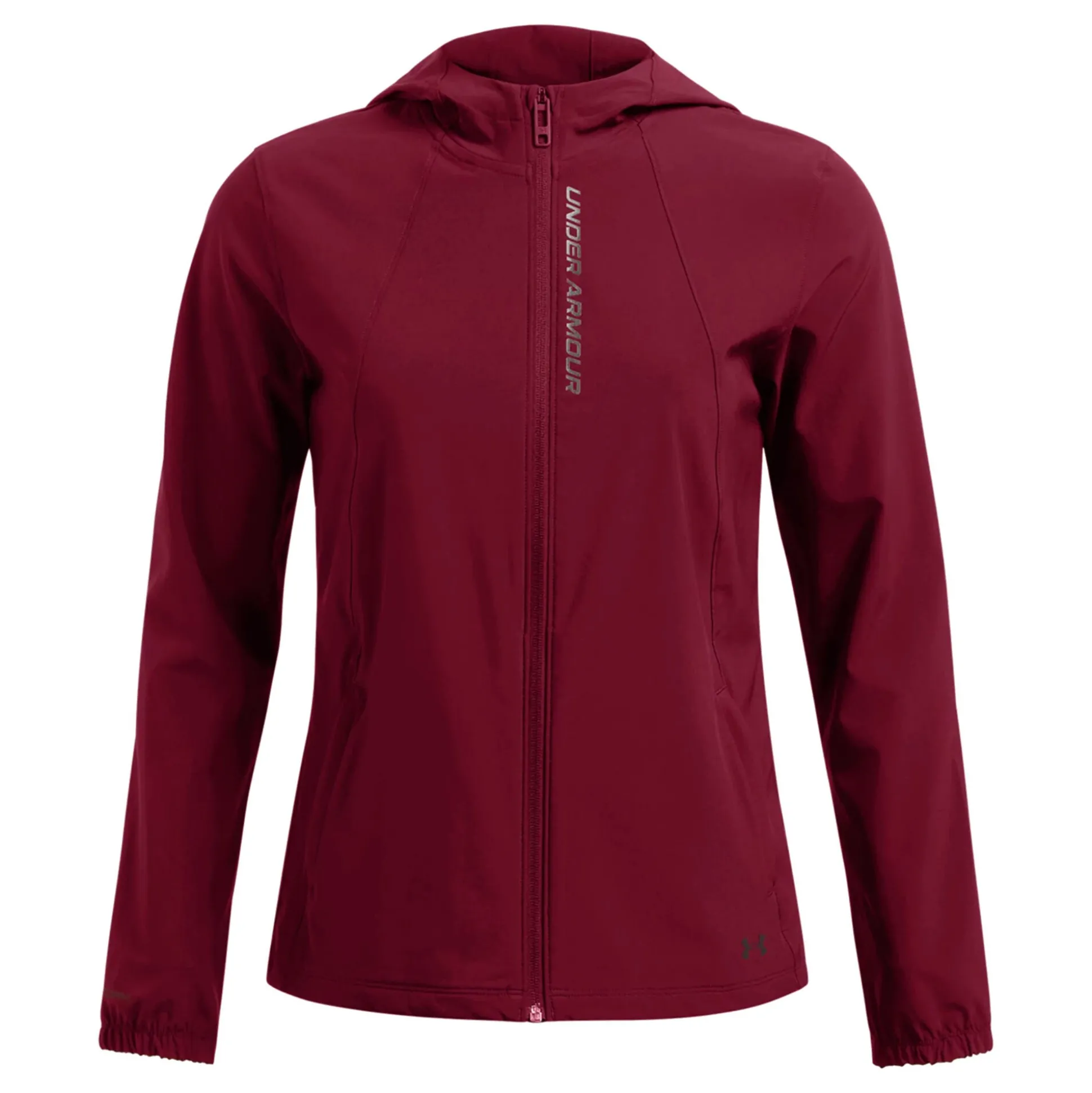 Flash Sale Outrun The Storm Jacket Running Jacket Women - Dark Red Running Clothing