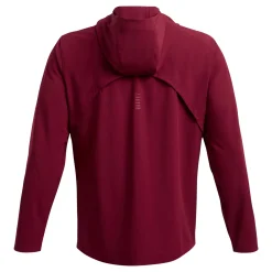 Store Outrun The Storm Running Jacket Men - Dark Red, Black Running Clothing