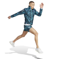 Best Own The Run AOP Running Jacket Men - Dark Green, Black Running Clothing