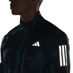 Best Own The Run AOP Running Jacket Men - Dark Green, Black Running Clothing