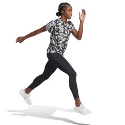 Shop Own The Run Cooler Running Shirt Women - Grey, Black Running Clothing