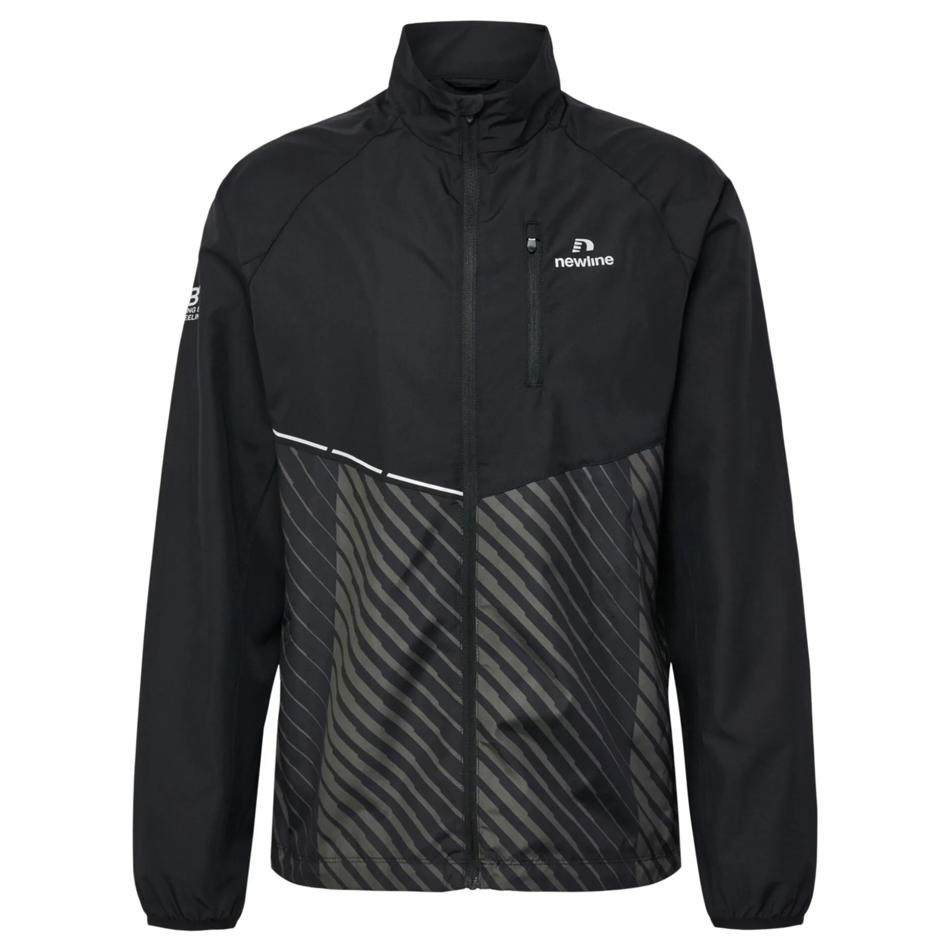 Best Pace Running Jacket Men - Black, Beige Running Clothing