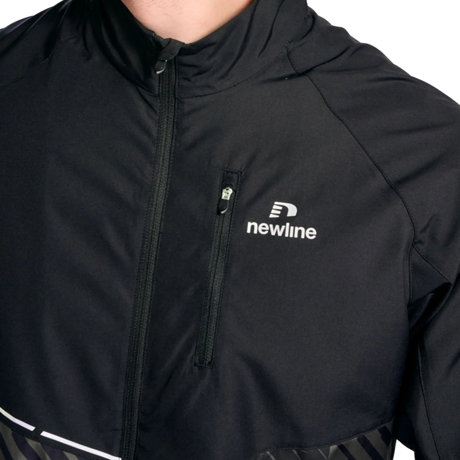 Best Pace Running Jacket Men - Black, Beige Running Clothing