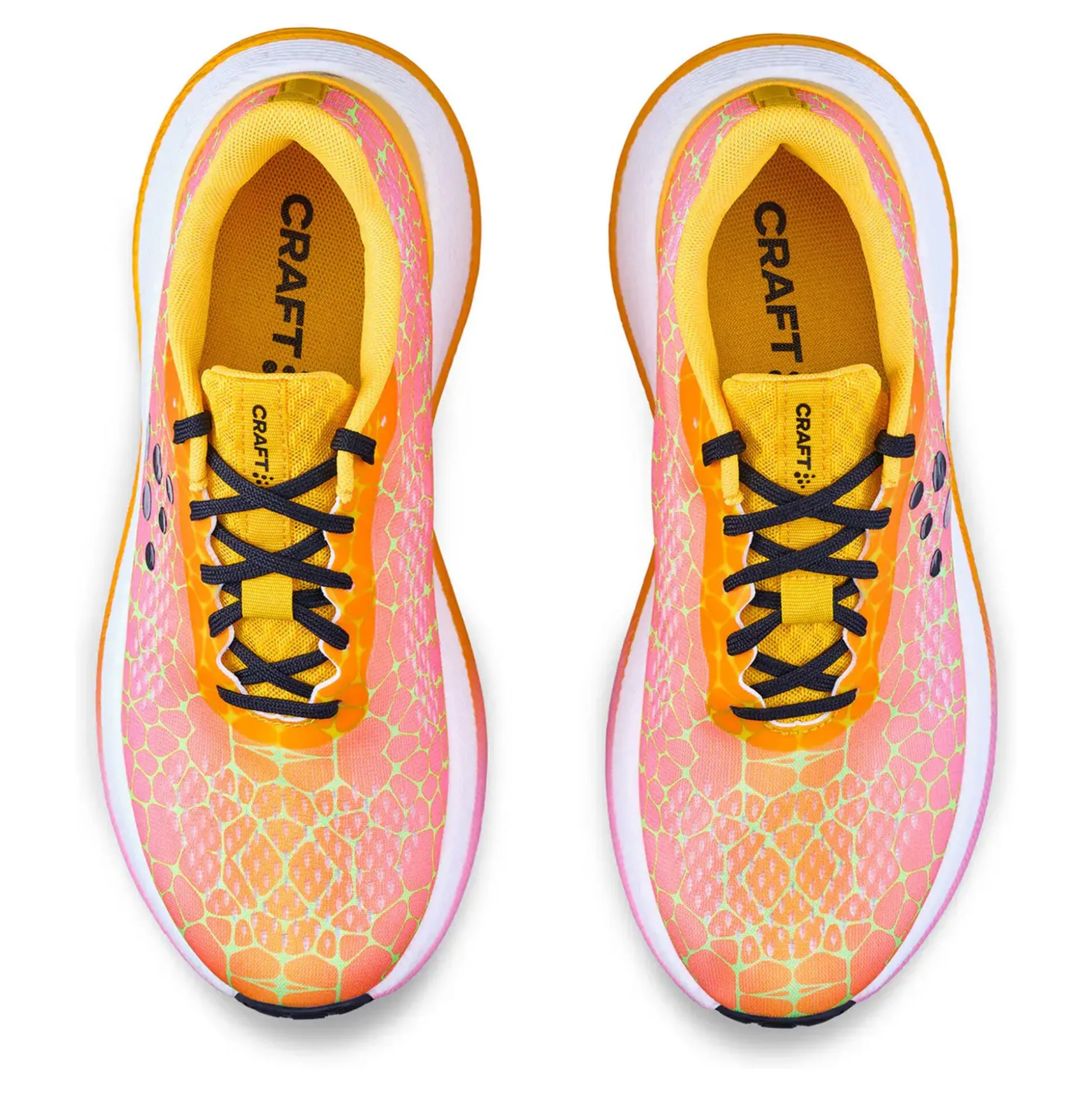 Online Pacer Neutral Running Shoe Men - Coral, Yellow Running Shoes