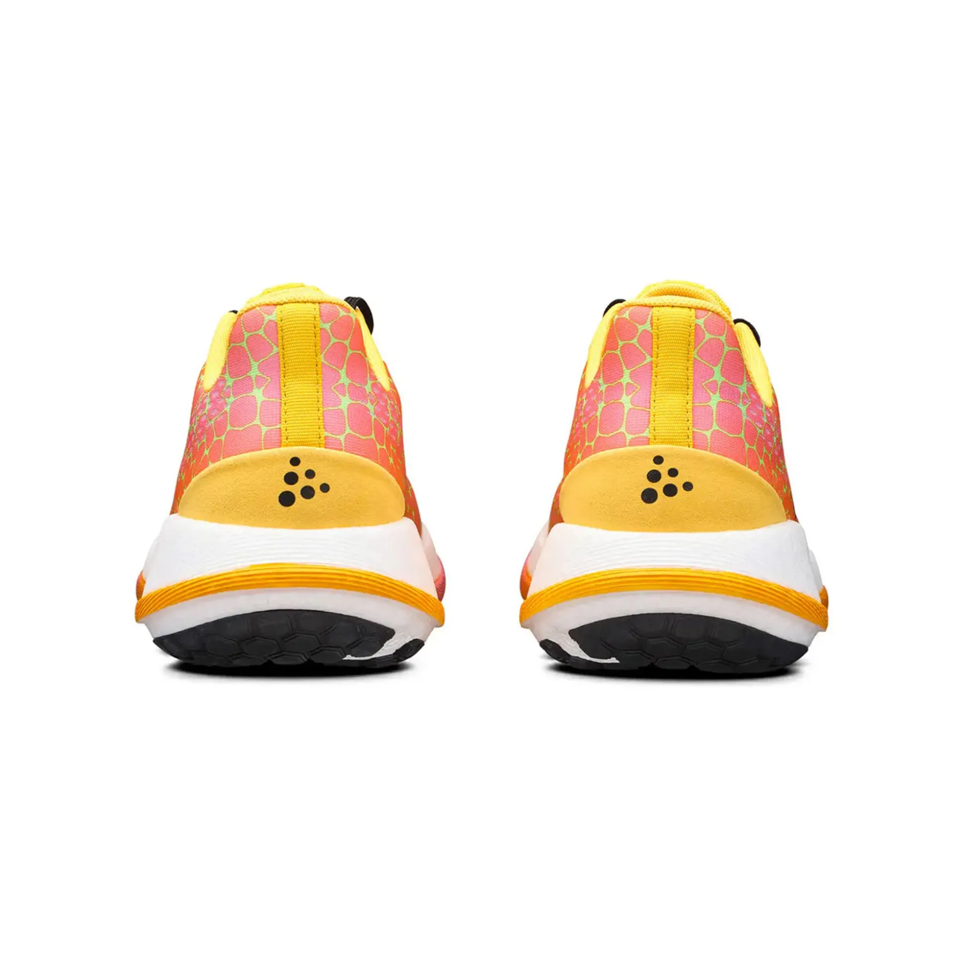 Online Pacer Neutral Running Shoe Men - Coral, Yellow Running Shoes