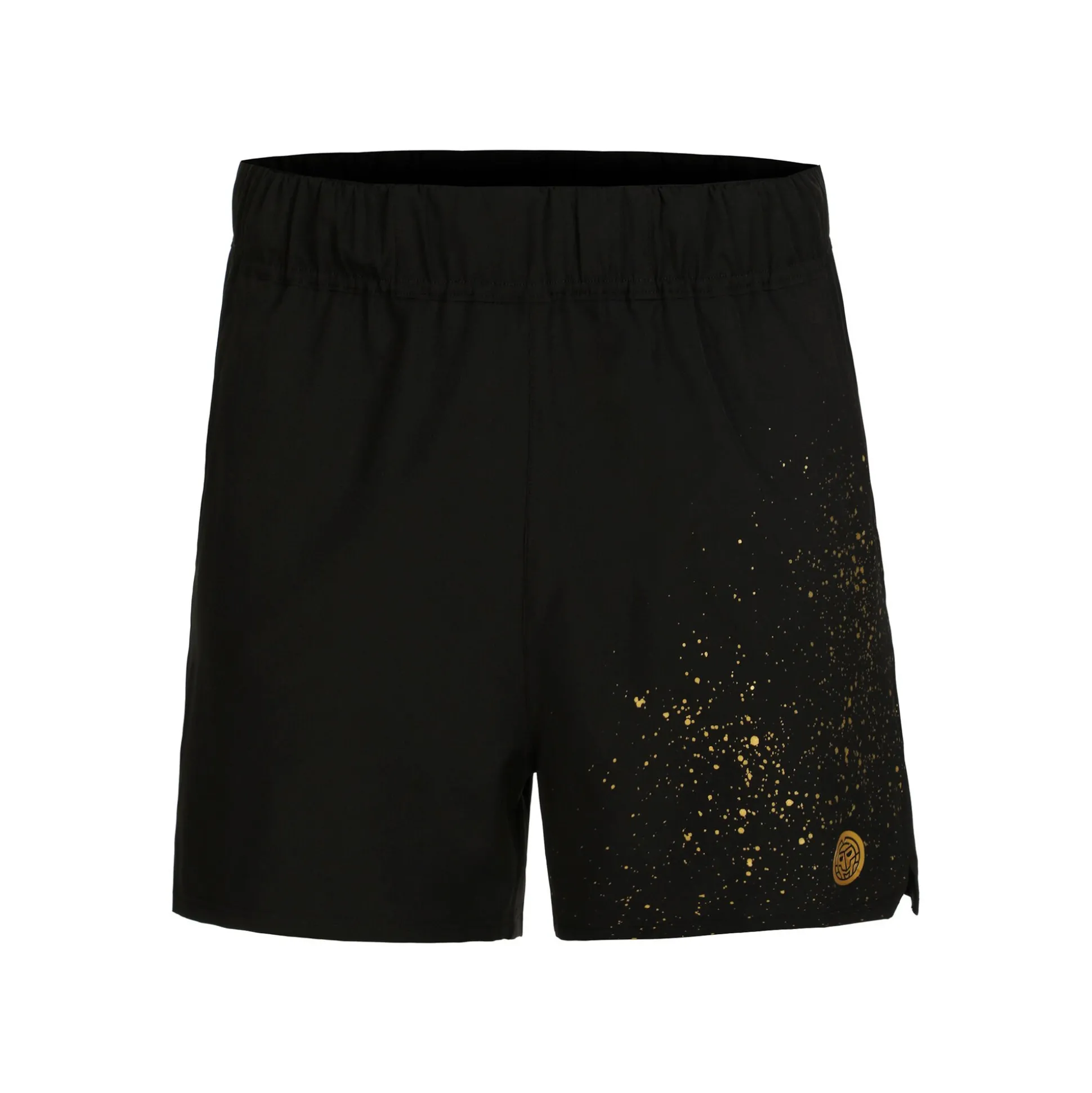 Online Paris 2024 7 Inch Shorts Men - Black, Gold Shorts