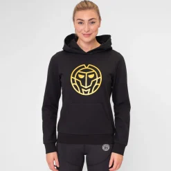 Cheap Paris 2024 Chill Hoody Women - Black, Gold Hoodies & Sweaters