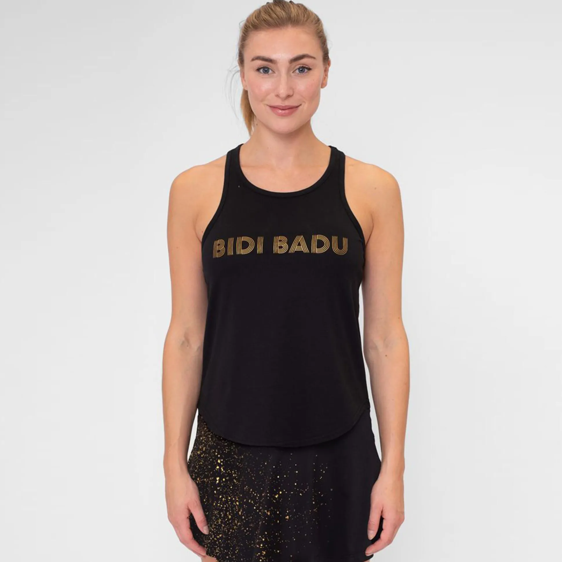 Best Sale Paris 2024 Chill Tank Top Women - Black, Gold Tops