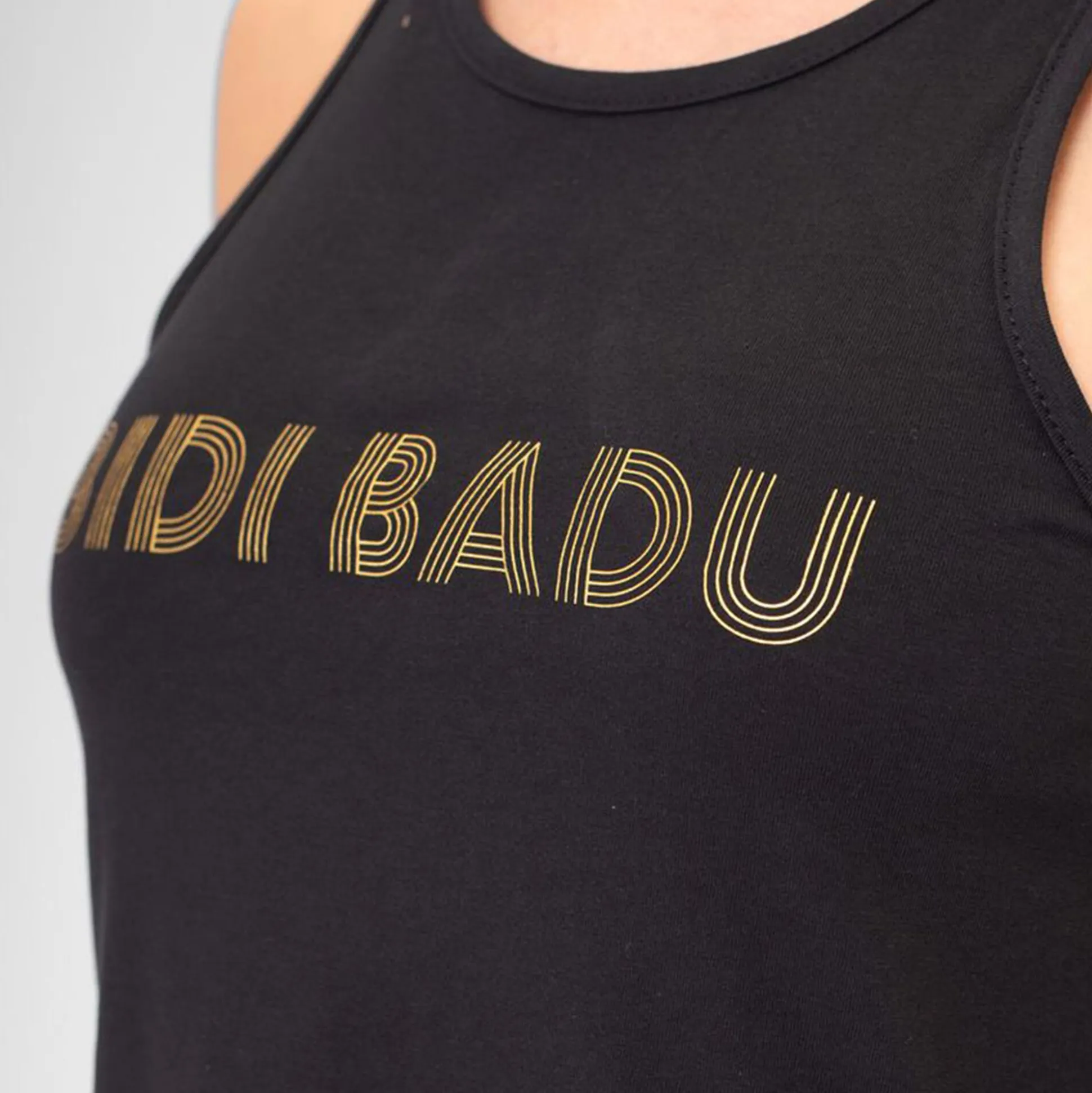 Best Sale Paris 2024 Chill Tank Top Women - Black, Gold Tops