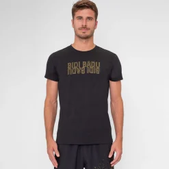 Shop Paris 2024 Chill T-Shirt Men - Black, Gold Shirts