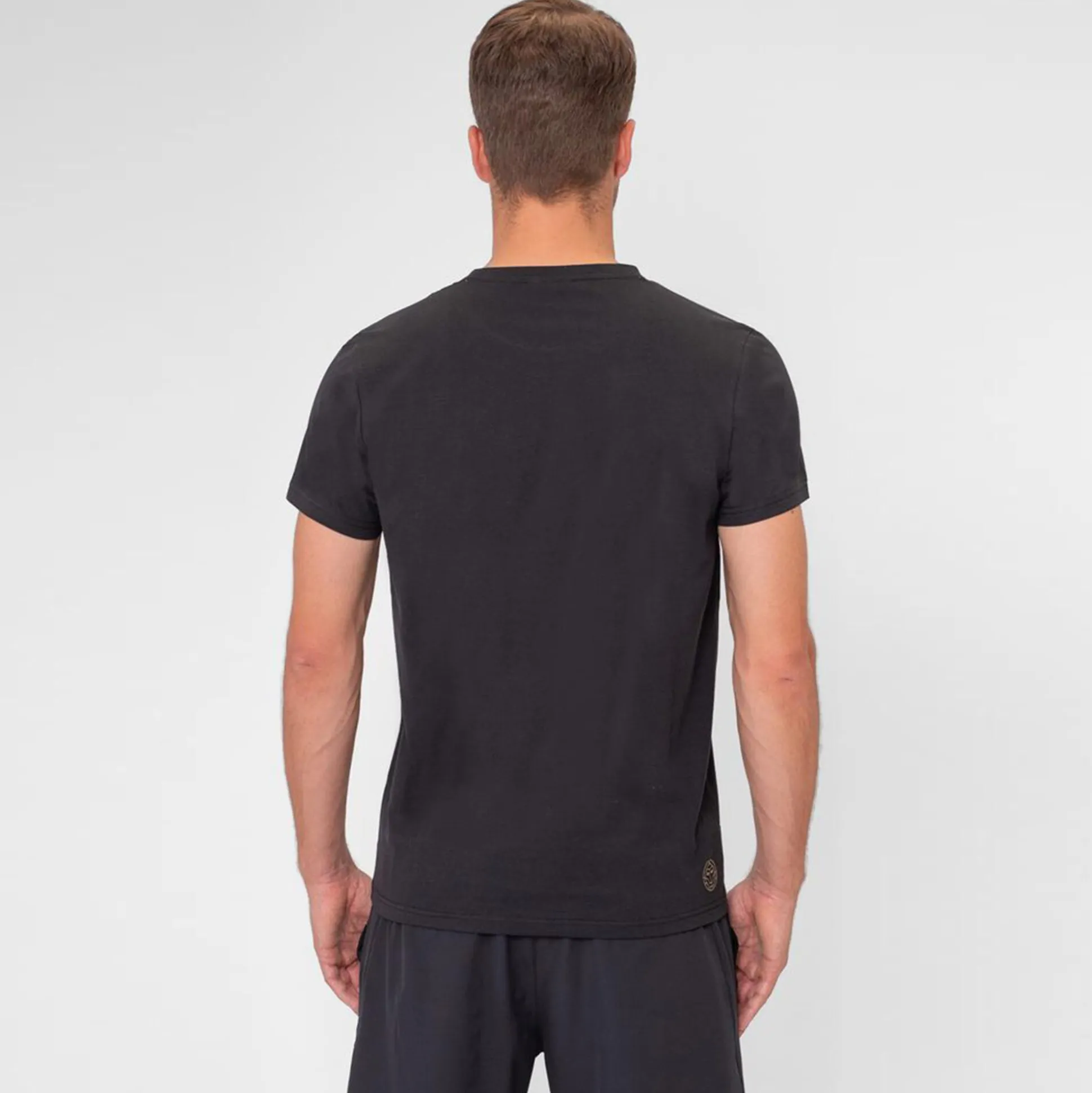 Shop Paris 2024 Chill T-Shirt Men - Black, Gold Shirts