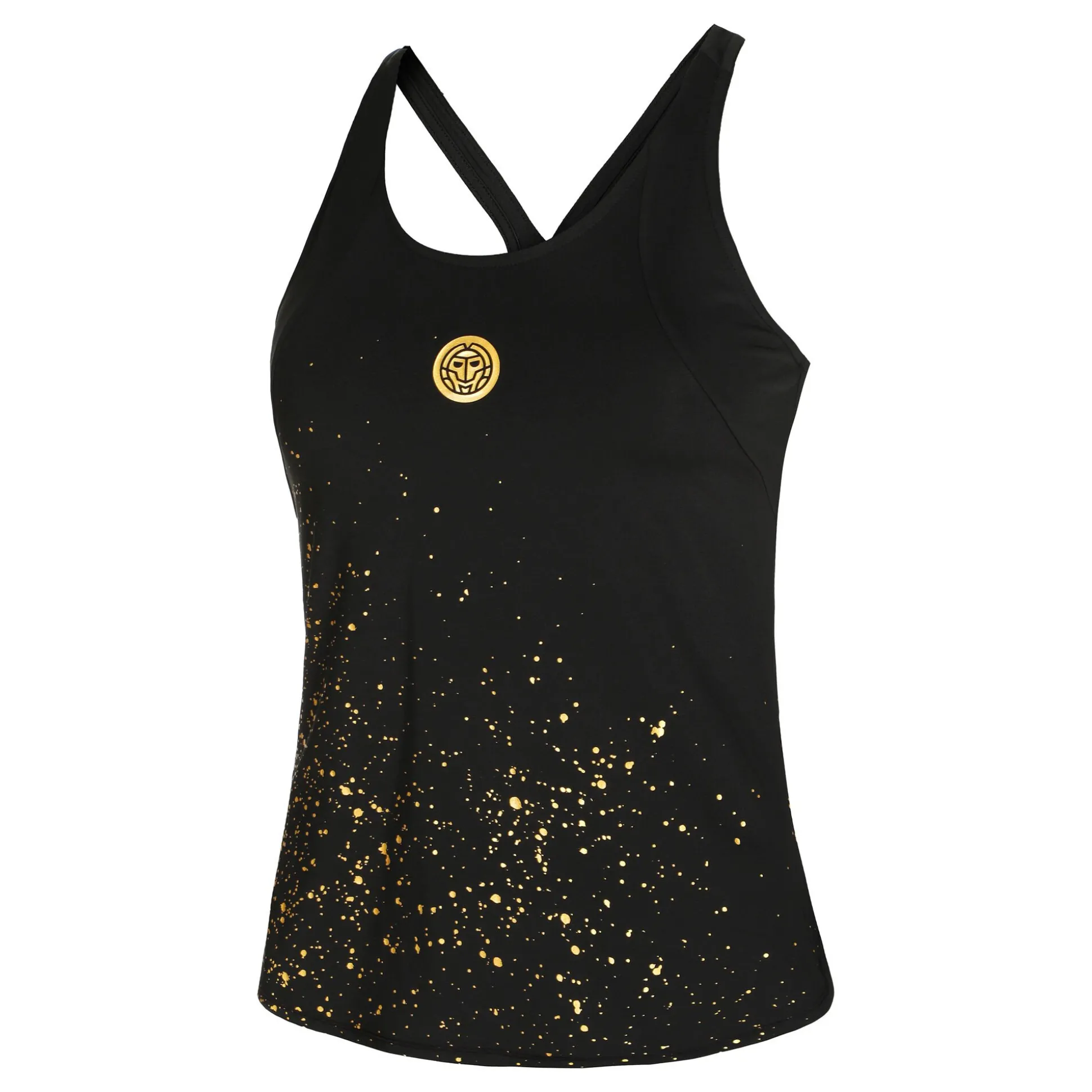Cheap Paris 2024 Tank Top Women - Black, Gold Tops