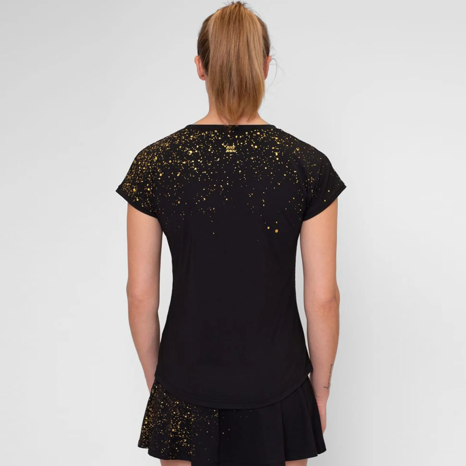 Discount Paris 2024 T-Shirt Women - Black, Gold Shirts