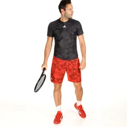 Best Paris 2N1 Shorts Men - Orange, Red Shorts