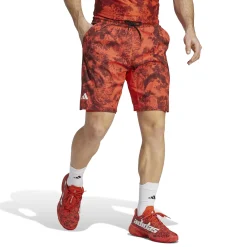 Best Paris 2N1 Shorts Men - Orange, Red Shorts