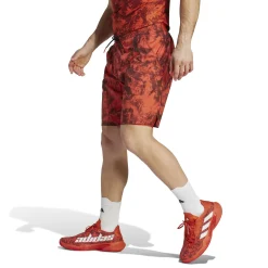 Best Paris 2N1 Shorts Men - Orange, Red Shorts