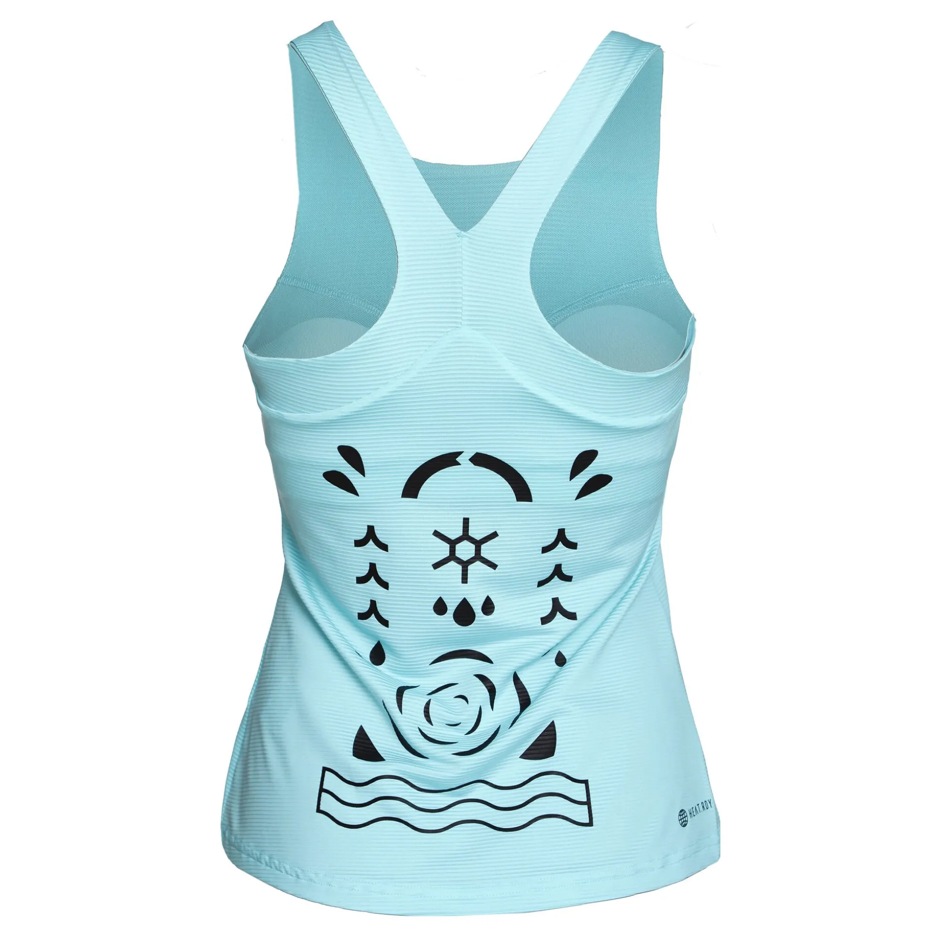 Hot Paris Y Tank Top Women - Light Blue Tops