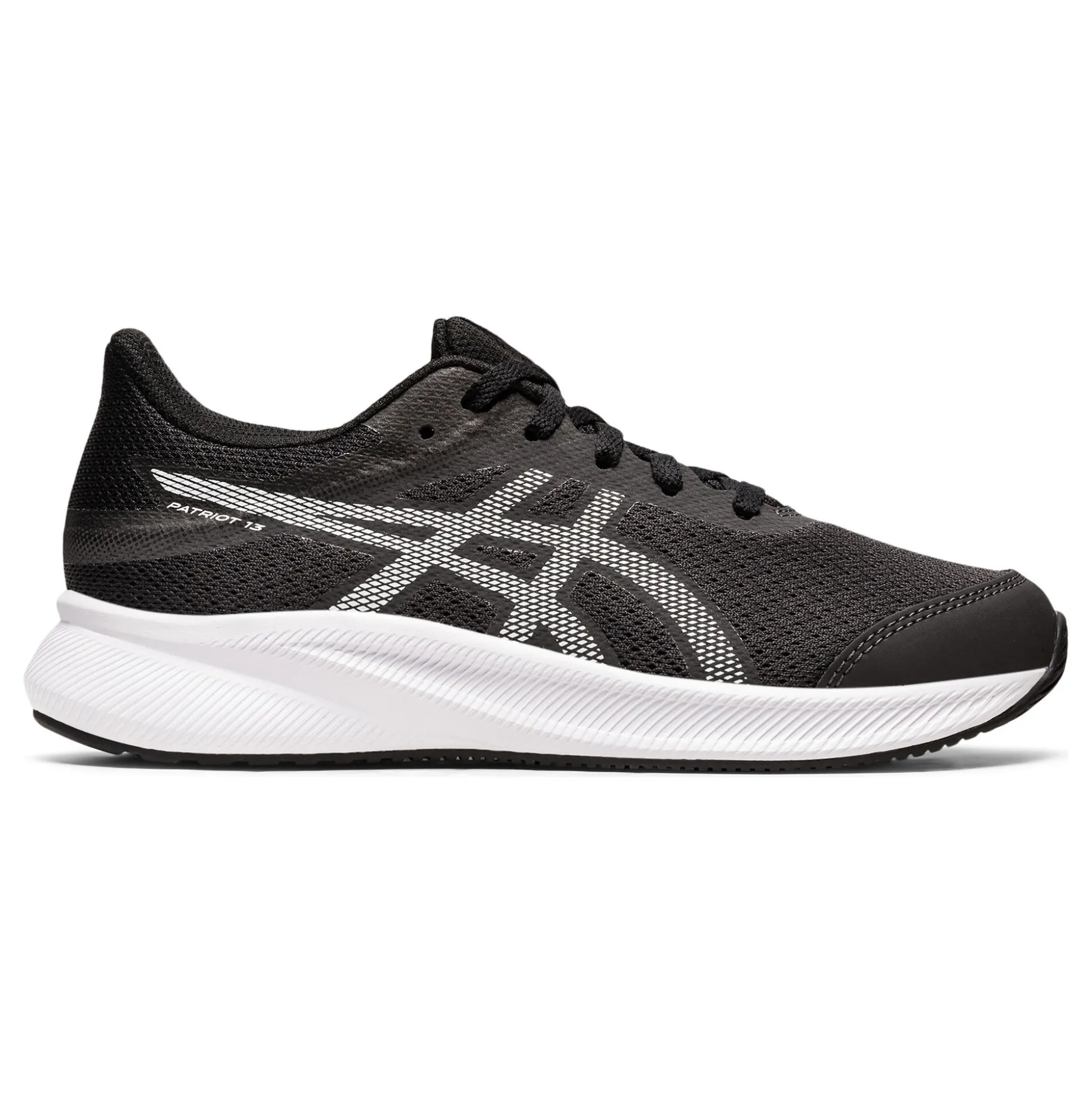 Best Sale Patriot 13 GS Neutral Running Shoe Kids - Grey, White Running Shoes