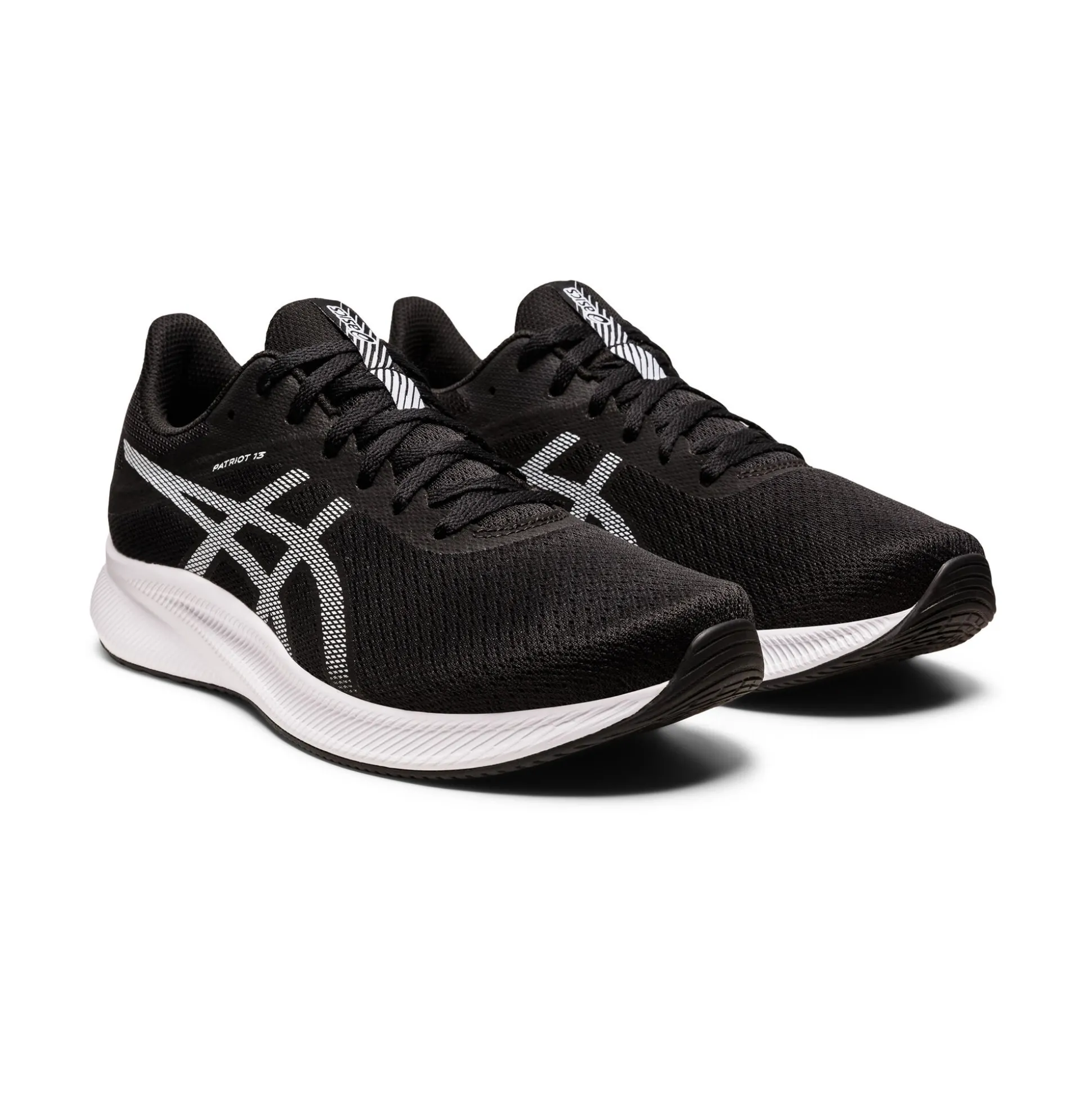 Cheap Patriot 13 Neutral Running Shoe Men - Black, White Running Shoes