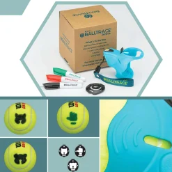 Sale Paws & Thumbs Ball Marker - Blue Coaching Equipment