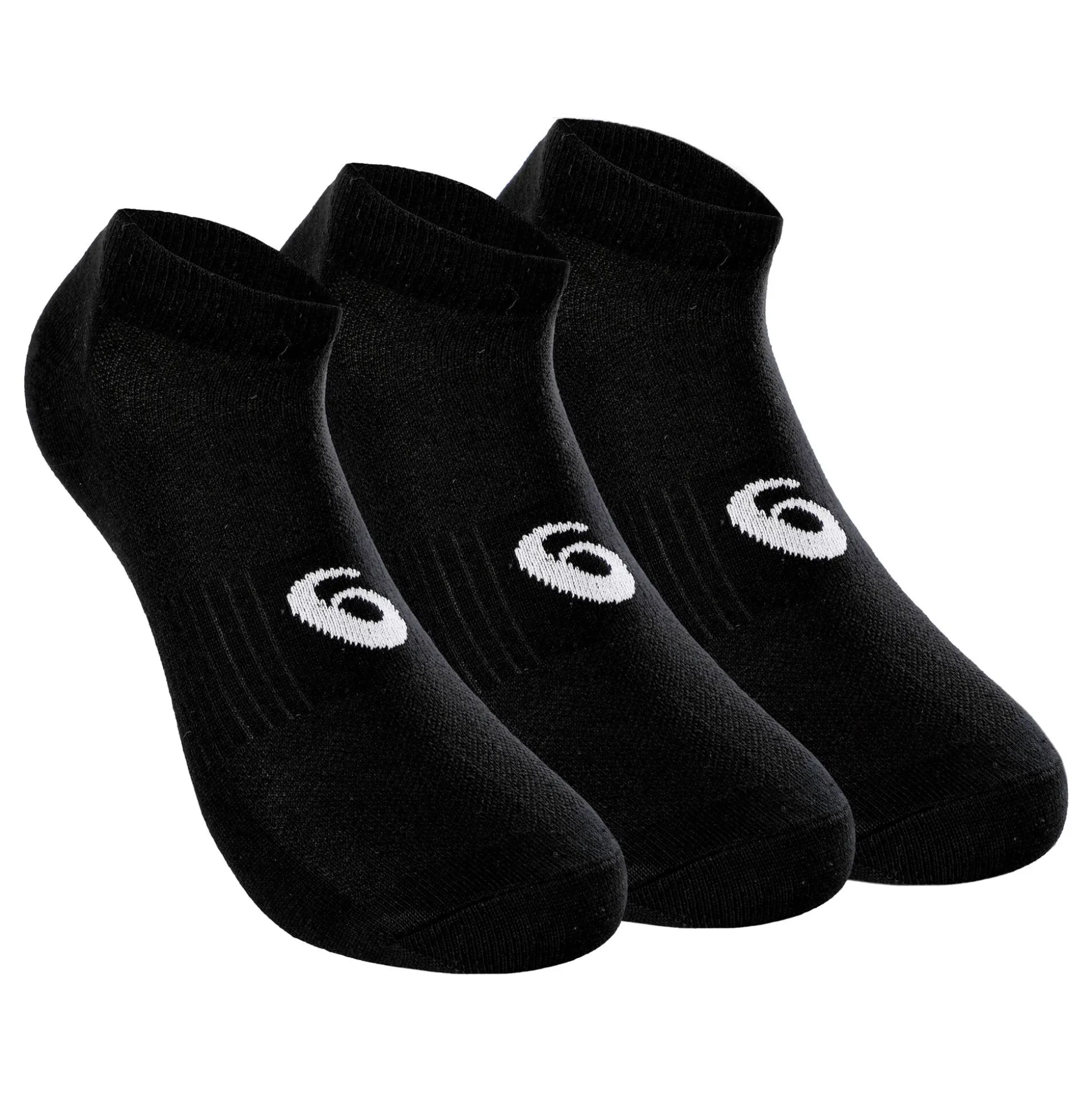 Best Sale PED Sports Socks 3 Pack - Black, White Socks