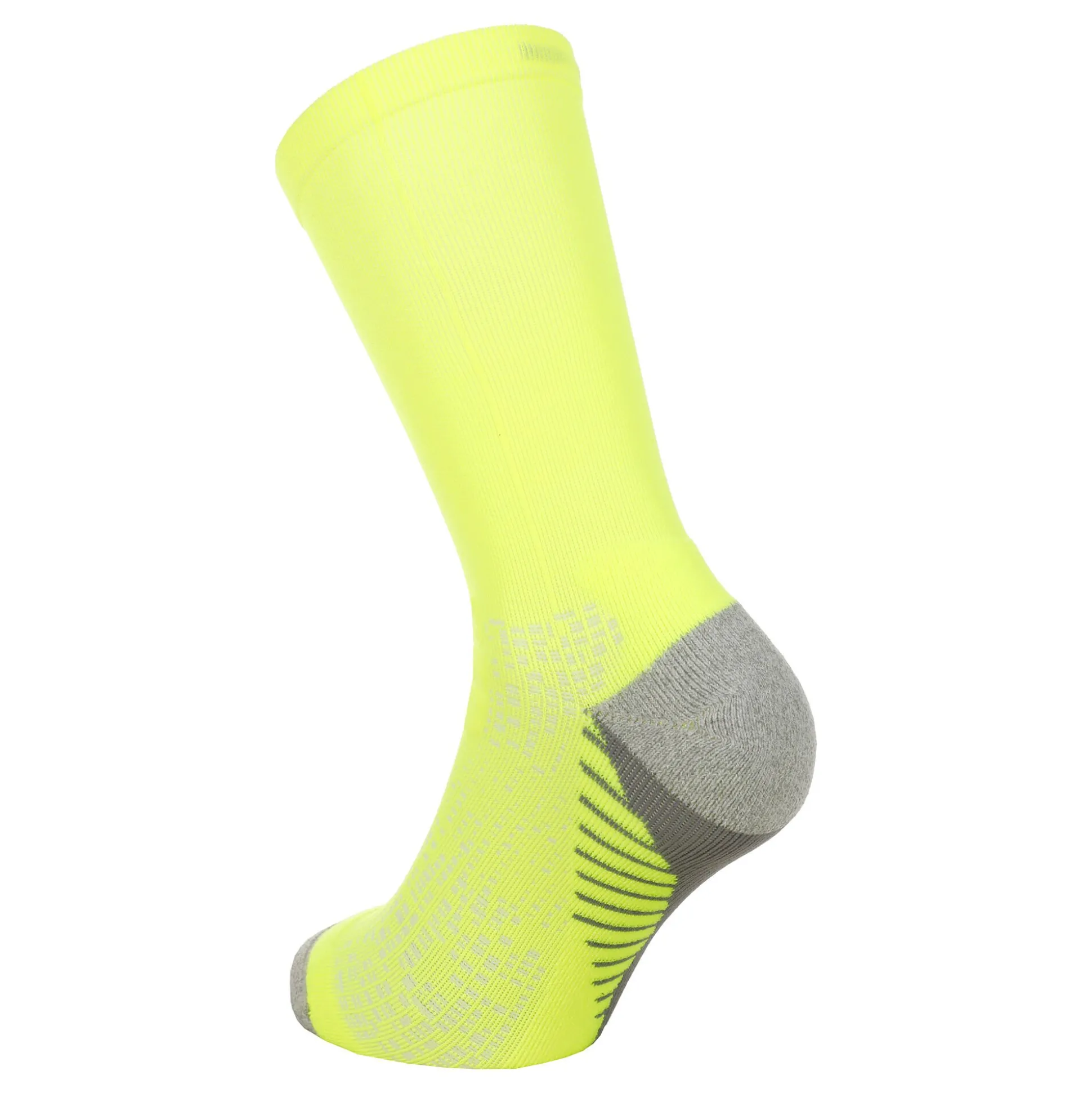 Hot Performance Crew Running Socks - Neon Yellow Running Clothing