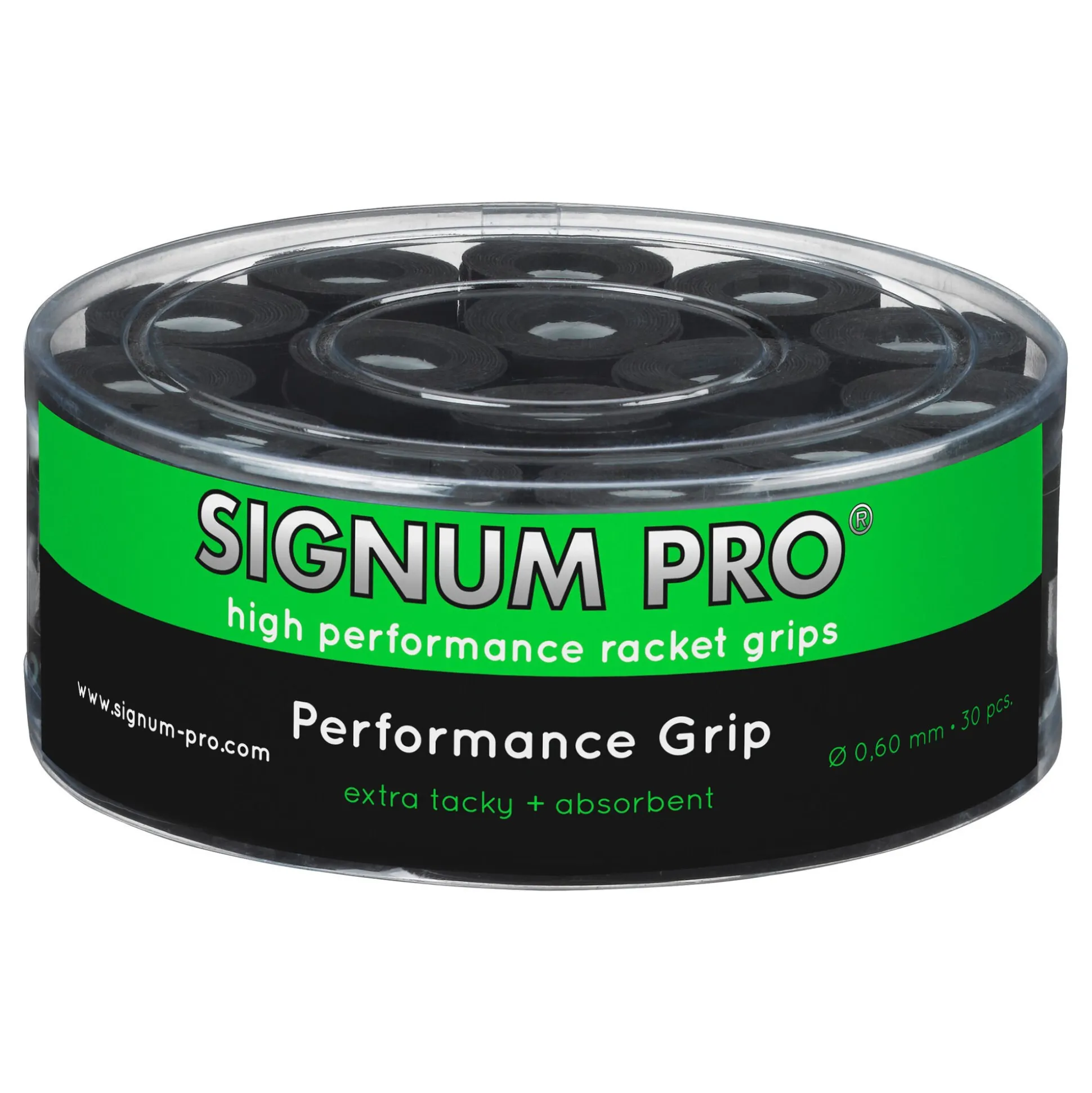 Clearance Performance Grip 30 Pack - Black Grips