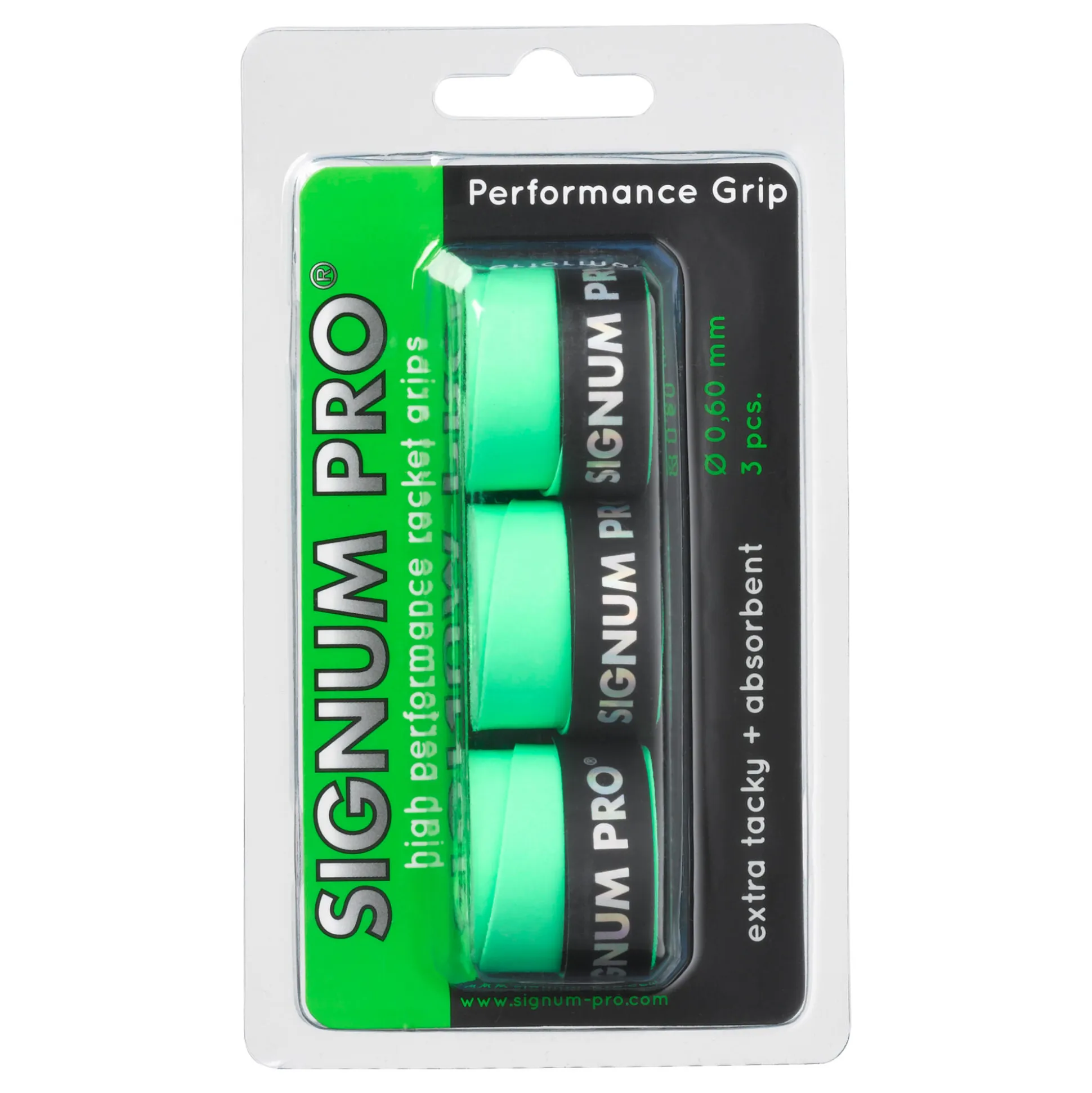 Fashion Performance Grip 3 Pack - Green Grips
