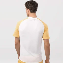 Sale Performance Mc New York T-Shirt Men - White, Golden Yellow Shirts